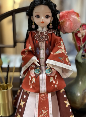 国潮汉服儿童手工DIY服装设计
