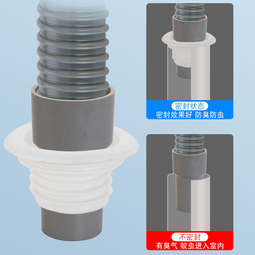 厨房洗菜盆下水管管道配件水槽双槽水池下水器洗碗池排水管子套装 - 图3