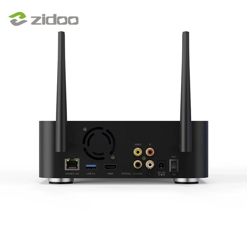 芝杜ZIDOO Z20PRO 硬盘播放器4K UHD杜比视界播放机HDR蓝光 送PT - 图0