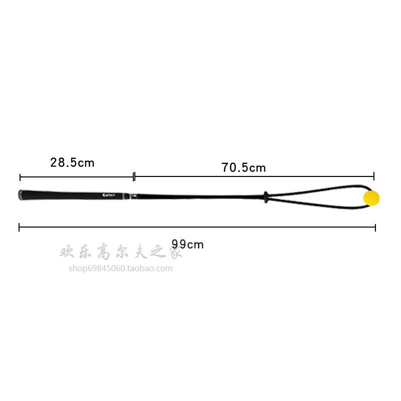 caiton高尔夫挥杆体能绳姿势矫正延迟下杆释放室内挥杆辅助训练器 - 图1