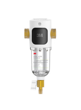3M净水器前置过滤器家用自来水反冲洗水全屋前置净水器OVAL-40BK
