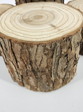 原木圆形婚礼装饰木墩大圆木桩子