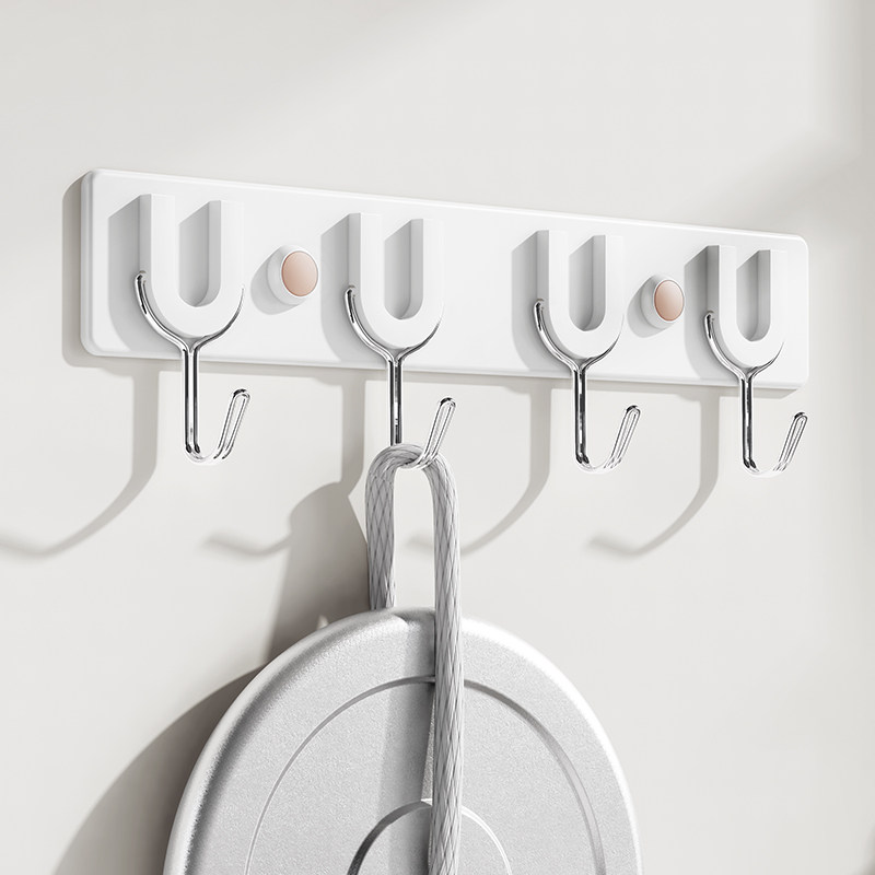 振信挂钩强力粘胶贴墙壁透明挂钩免打孔无痕粘钩厨房浴室门后,淘宝优惠券,粉丝福利购,淘宝优惠卷