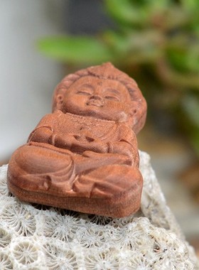 天然吊坠项链宝宝佛