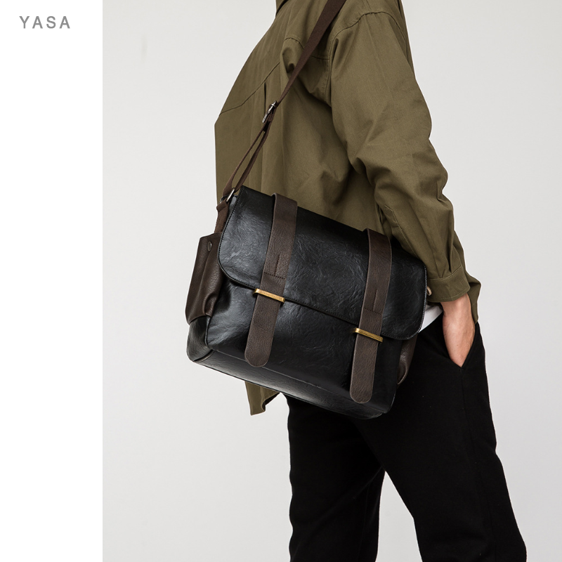 YASA男士包袋样板间意式商务衣帽间男士皮包手提包设计旅行包