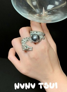 意大利宫廷复古豹子真多麻珍珠