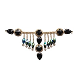 Ab color glass diamond penne plound su Head Jewelry ведущий секция Секция бурение цветок DIY Mink травяная пальто талия на спине танцевальное украшение алмаз