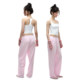 ກາງເກງຜ້າຝ້າຍ breathable ພື້ນຖານຂອງແມ່ຍິງສີຂາວ exquisite