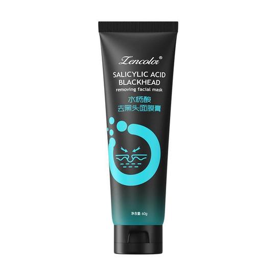 Zhengcai Salicylic Acid Blackhead Mask Cream T-zone Moisturizing Improves Pore Cleansing Peel-off Nose Patch Small Green Mask