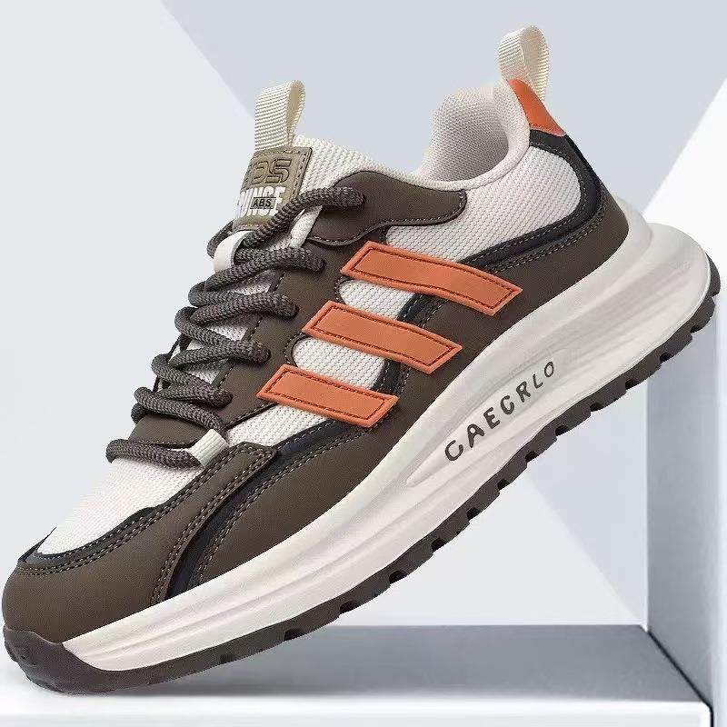 2025春秋新款运动跑步轻便潮鞋男鞋皮面防水休闲鞋男士旅游鞋,淘宝优惠券,粉丝福利购,淘宝优惠卷