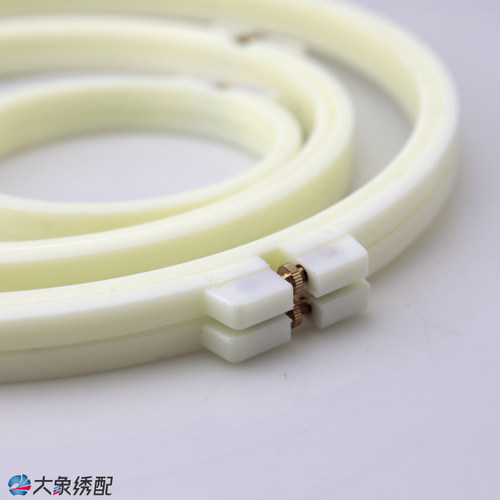 刺绣框架圆形ABS绣框绣绷花架绣花绷子十字绣手推绣 大象绣配 - 图1