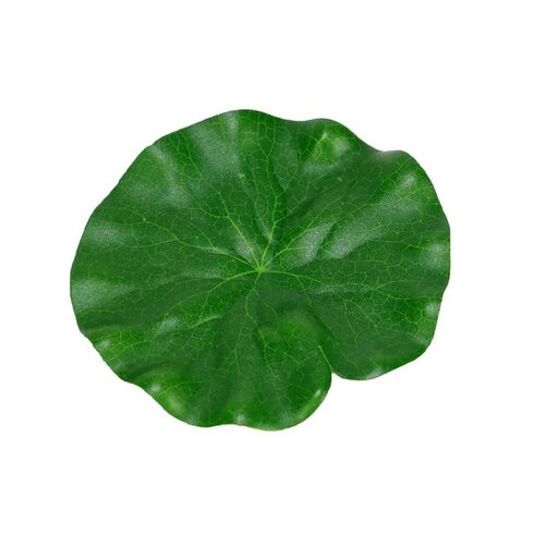 乌龟躲避装饰造景假绿植荷叶鱼缸仿真水草水池漂浮摆件用品套餐 - 图3