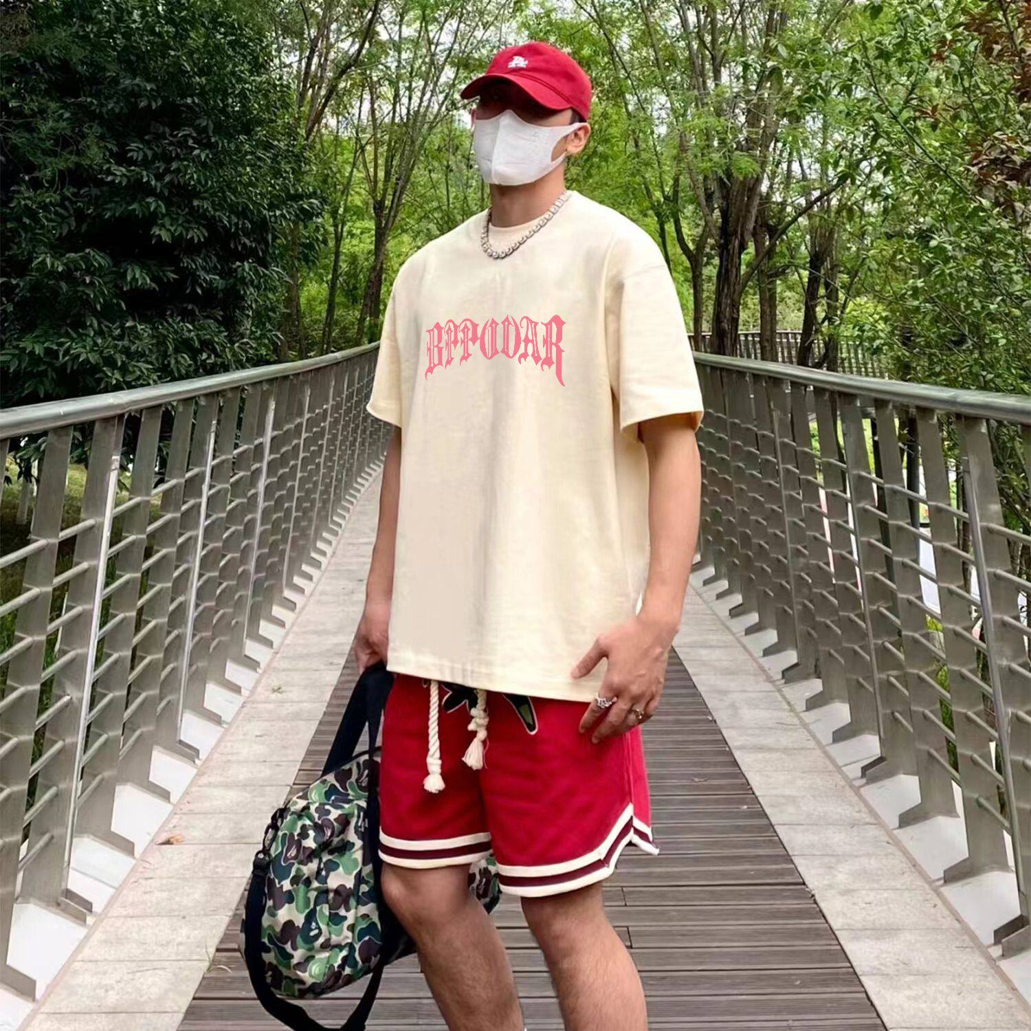 美式篮球短袖男运动休闲速干训练服体育生投篮服跑步健身T恤夏季