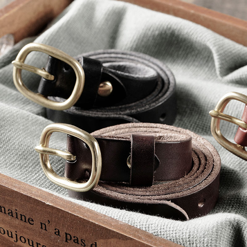 女士ins风铜扣休闲头层纯牛皮牛仔裤皮带复古正品真皮腰带百搭夏,淘宝优惠券,粉丝福利购,淘宝优惠卷