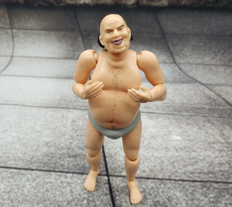 1 12可动胖素体男figma邪恶猥琐大叔6寸手办模型人偶兵人胖子肥宅 小丑鱼模玩 淘优券