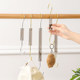 Acrylic long s hook metal hook transparent coat rack