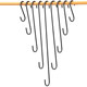 Clothing store s hook golden hook s-shaped hanger hook pants
