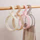 Anti-slip crystal pearl toothed simple and versatile hairpin
