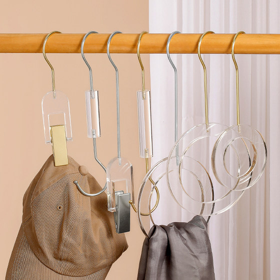 Transparent acrylic hook hanger s hook clothing props