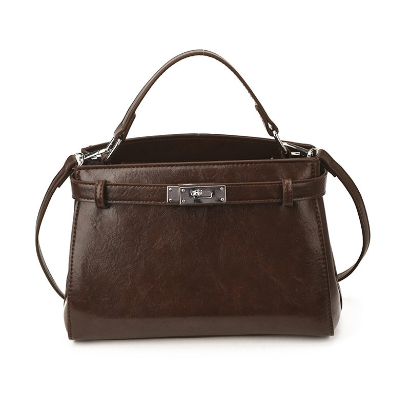 跨境复古手提凯莉包包女2026春新款潮流时尚小方包通勤单肩斜挎包,淘宝优惠券,粉丝福利购,淘宝优惠卷