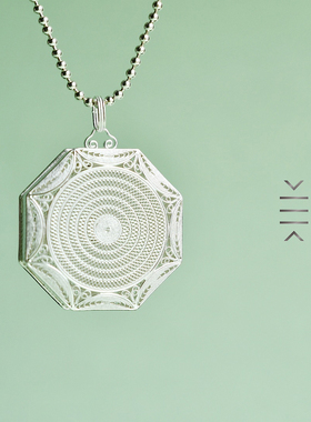 姜央男女皆可纯银原创项链