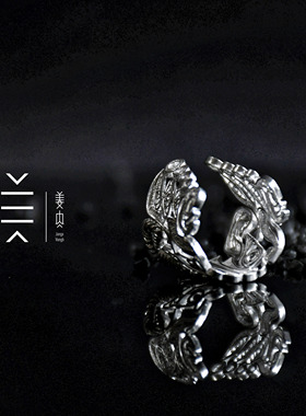 吊坠戒指两用神兽姜央纯银国风