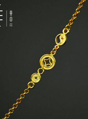 原创非遗风汉服项链银花丝