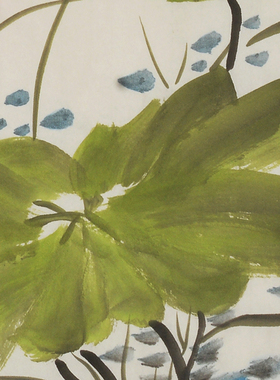 纯手绘装饰画国画水墨画荷花画客厅画书房画