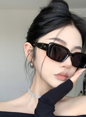 欧美方形流星复古墨镜