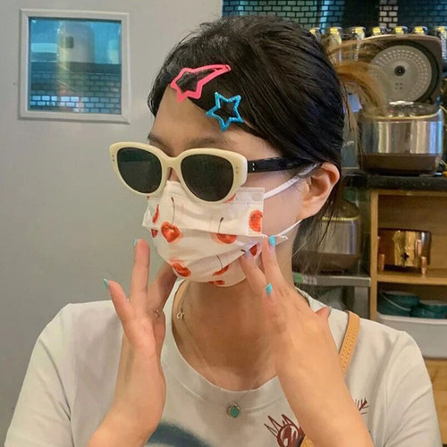 白色猫眼太阳镜网红墨镜2026春夏ins欧美辣妹风造型拍照女潮高级 - 图2