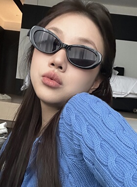 Jennie同款欧美甜辣风太阳镜女潮
