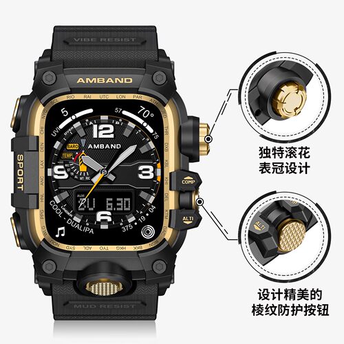 适用iWatchUltra2/3表带AppleWatch10/11苹果手表带8改装小泥王7保护壳S9金属一体iWatch保护壳套SE男46/49mm - 图0