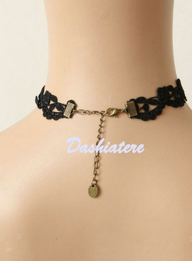 复古蕾丝项圈Dashiatere女