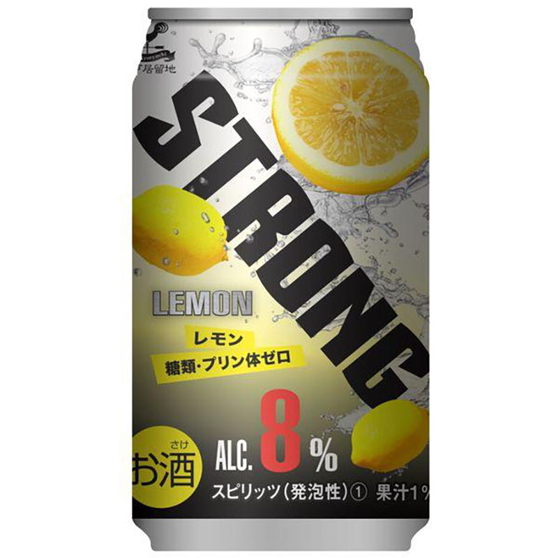 日本进口预调酒配置酒 神戸居留地 CHU-HI 沙瓦 柠檬味350ml*24罐 - 图0