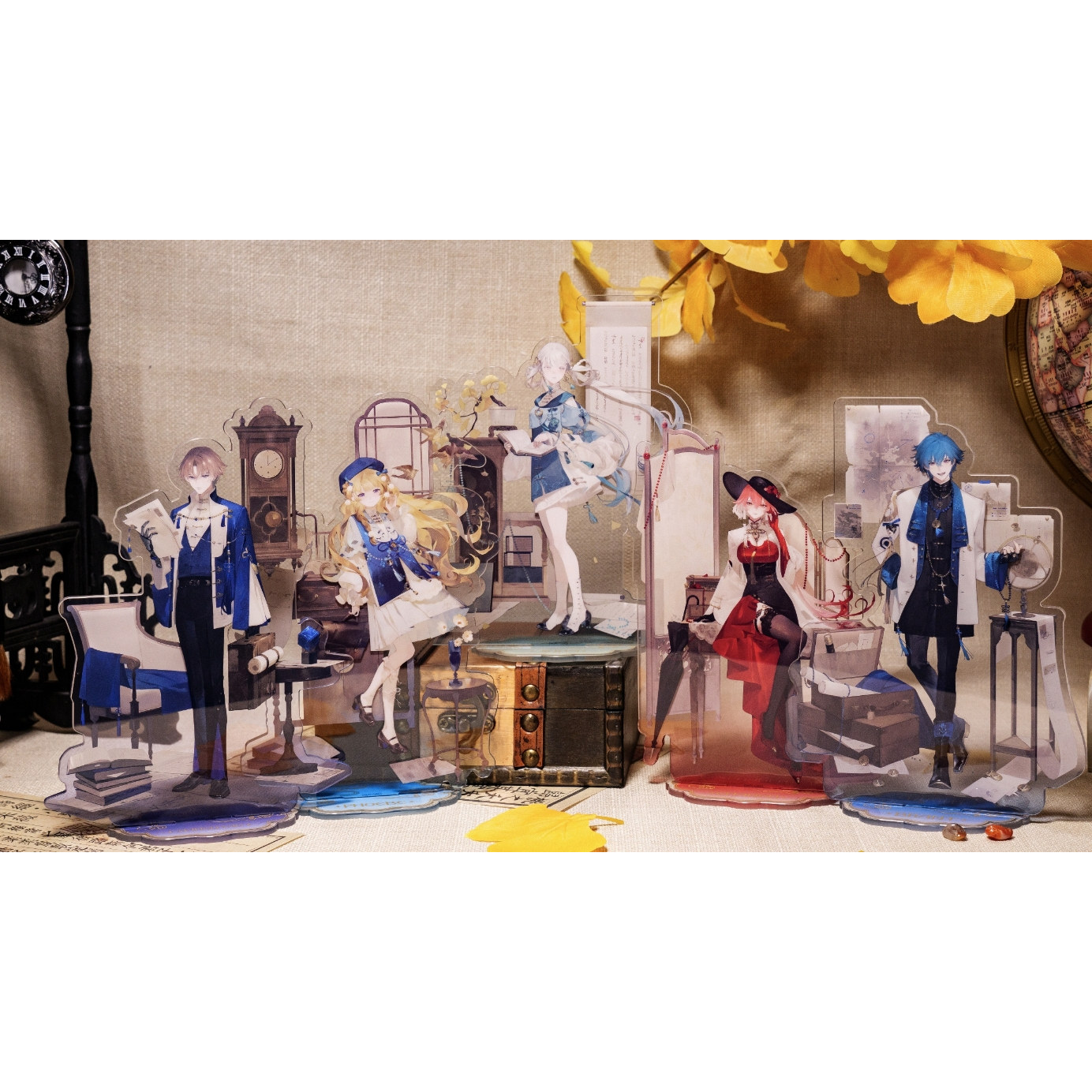 【现货】鸣潮绮梦幻影系列徽章立牌亚克力玩偶色纸明信片游戏周边,淘宝优惠券,粉丝福利购,淘宝优惠卷