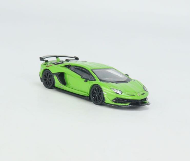 【现货】TSM MINIGT 1:64 兰博基尼 大牛 Aventador SVJ 合金模型 - 图3