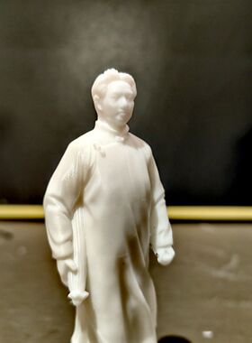 毛主席像毛爷爷摆件挥手雕塑全身白瓷招手站像工艺客厅装饰礼品
