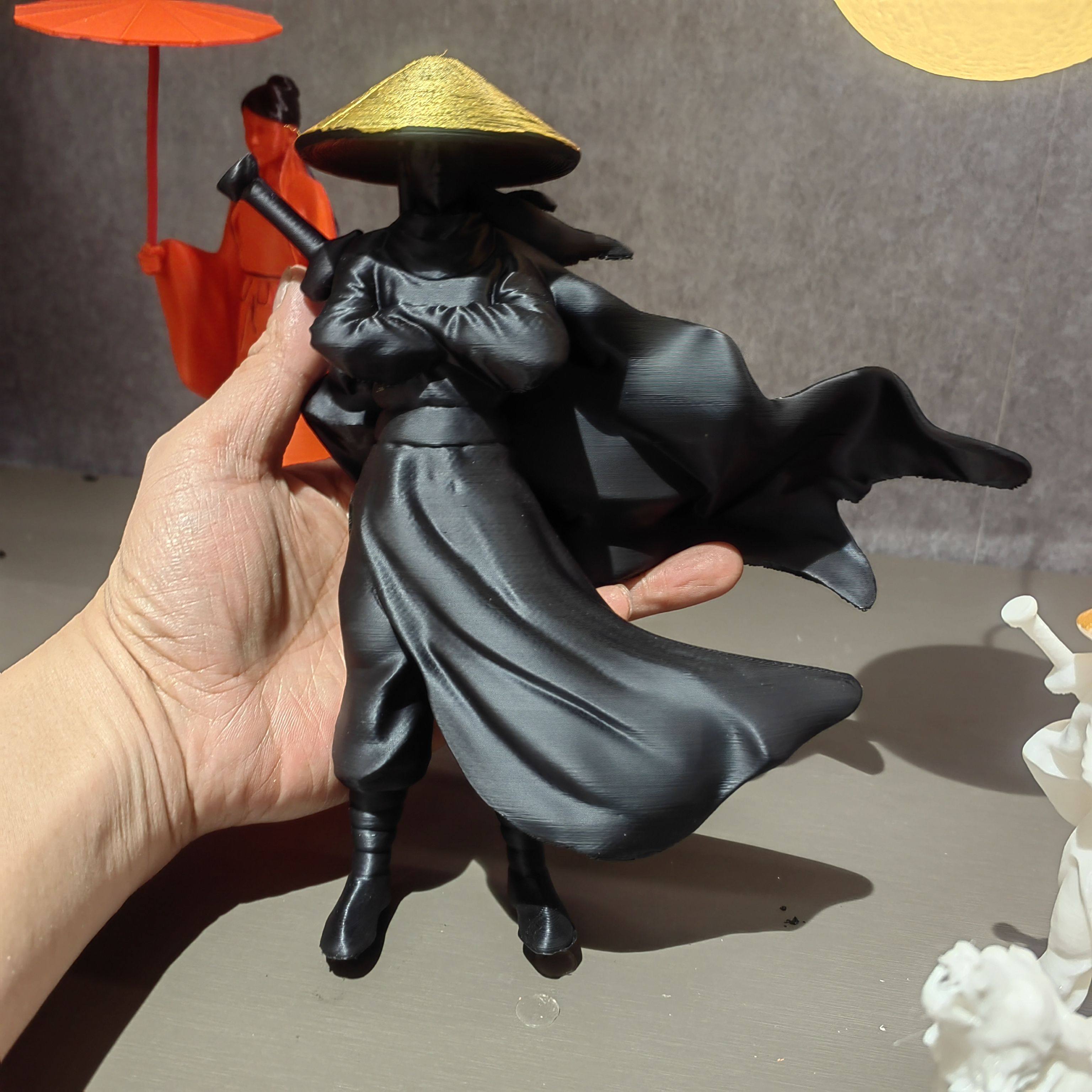 江湖故人古风侠客小摆件新中式陆微缸盆景造观景寒江孤影微缩国风,淘宝优惠券,粉丝福利购,淘宝优惠卷