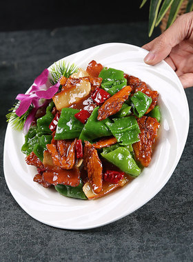 美之灵仿真辣椒炒肉模型饭店假菜