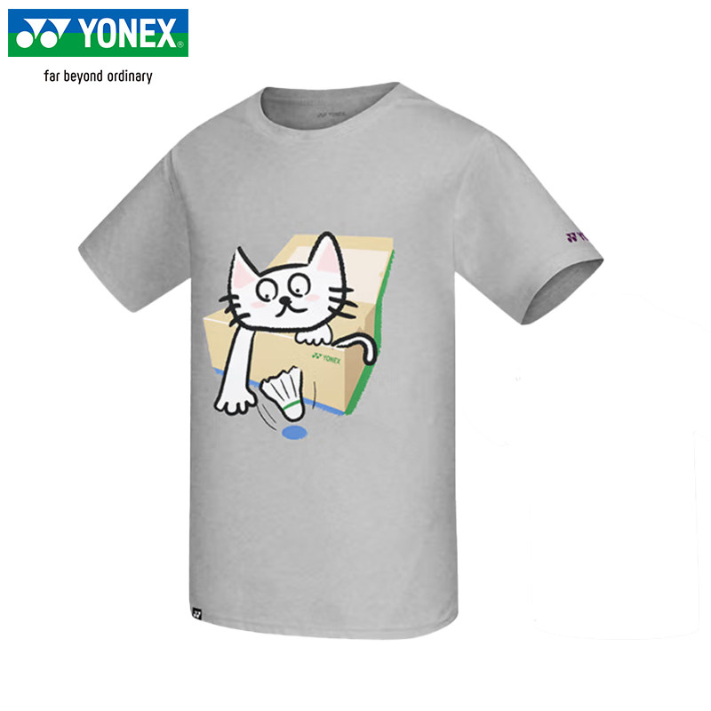 新款YONEX尤尼克斯羽毛球服短袖男女生活系列文化衫YOBC4154,淘宝优惠券,粉丝福利购,淘宝优惠卷