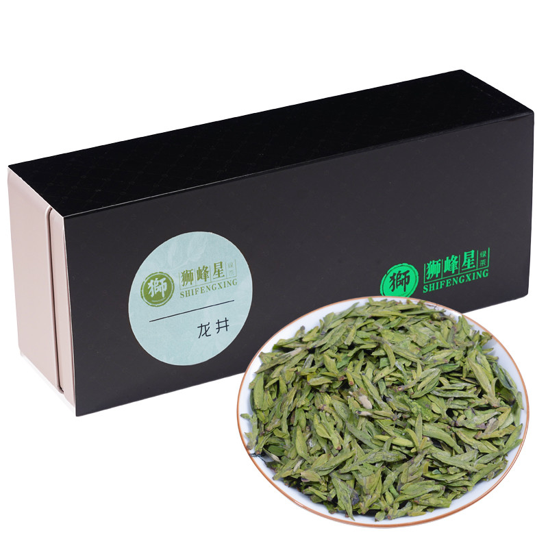 狮峰星明前兰花香龙井茶500g散装绿茶正岩星新茶豆花香茶叶礼盒装