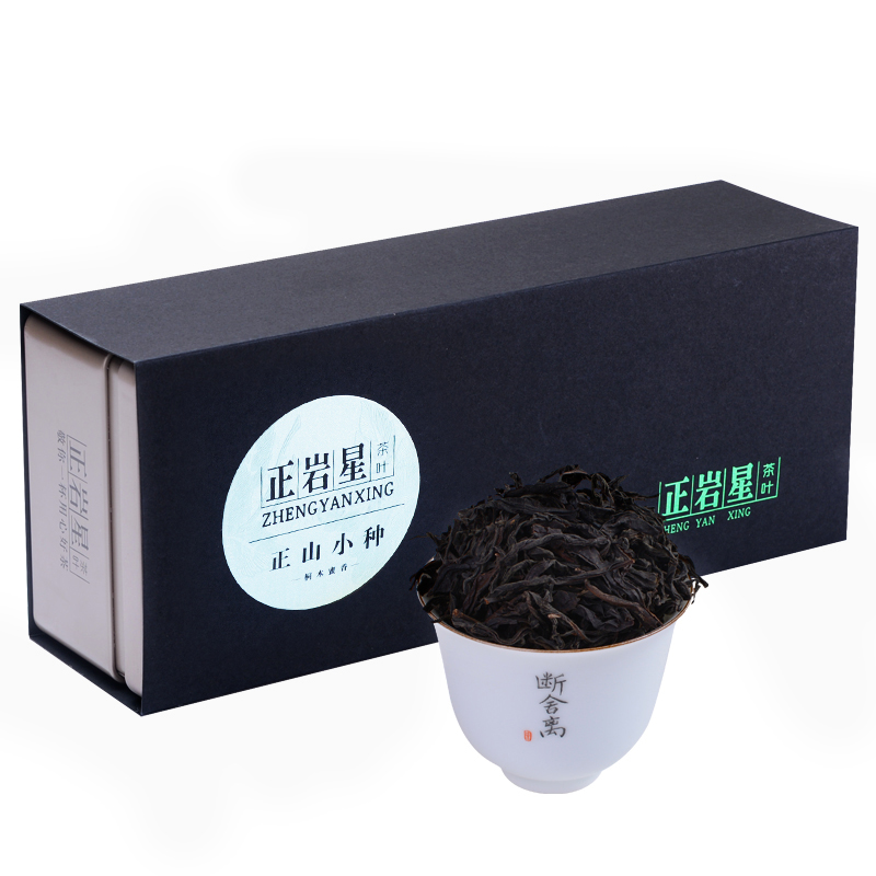 桐木野韵正山小种250g茶叶 正岩星花果香正山红茶礼盒装自饮待客 - 图3