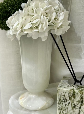 法式中古大理石摆件组合