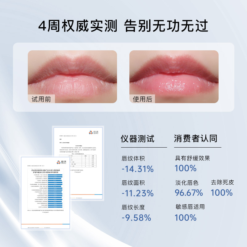 凡茜唇部精华淡化唇纹提亮润唇膏唇霜保湿舒缓去死皮干唇护理唇蜜-图1