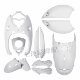 Little Turtle King inner shell white electric car motorcycle