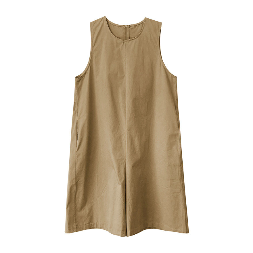 夏季女装批新款发复古休闲显瘦工装短裤无袖背心宽松阔腿连体裤潮,淘宝优惠券,粉丝福利购,淘宝优惠卷