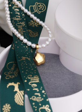 胖星幸运许愿星吊坠钛钢镀金保色