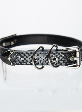 【生动的面容】亚文化小众蛇皮纹项圈choker项圈欧美哥特风颈链