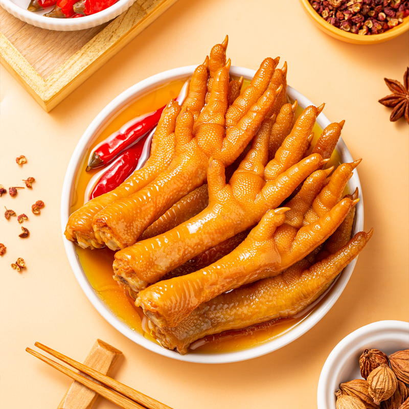 金厨娘泡卤鸡爪多味鸡爪微辣卤味凤爪网红小吃办公室休闲零食,淘宝优惠券,粉丝福利购,淘宝优惠卷