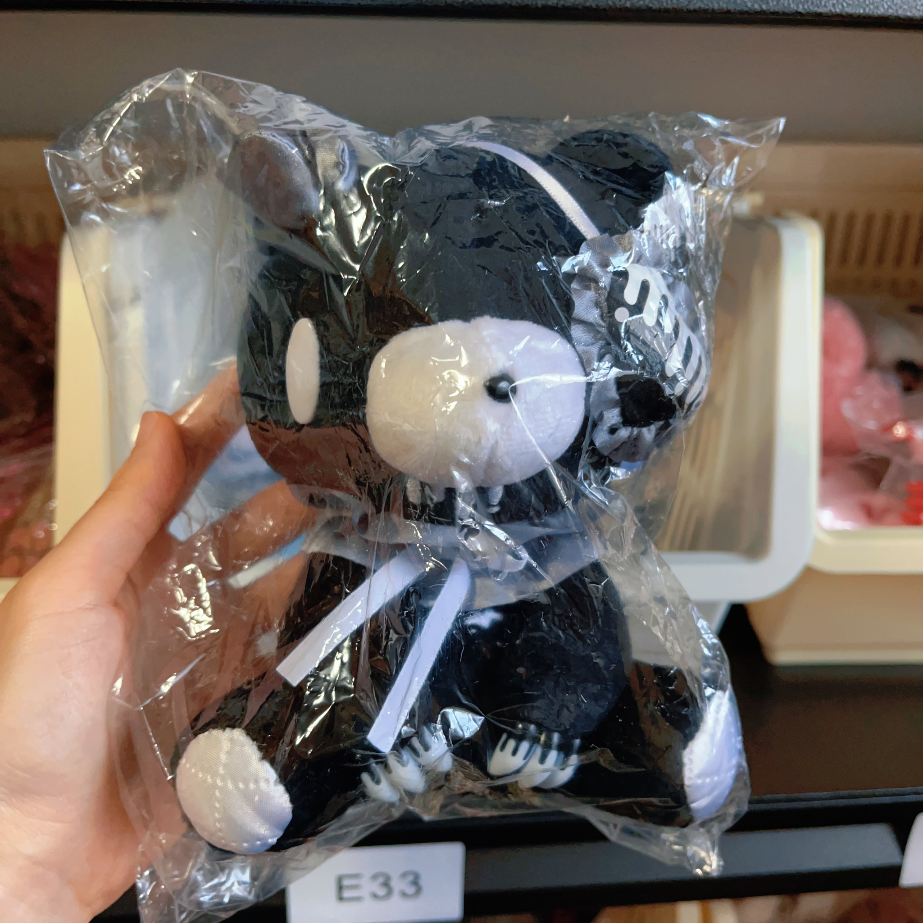 国现 日本OST GloomyBear暴力熊独眼公仔Eye patch very 包邮 - 图0